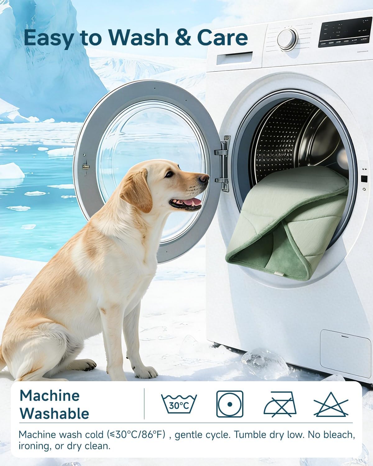 🐾 3.0 Iced Self-Cooling Pet Mat
