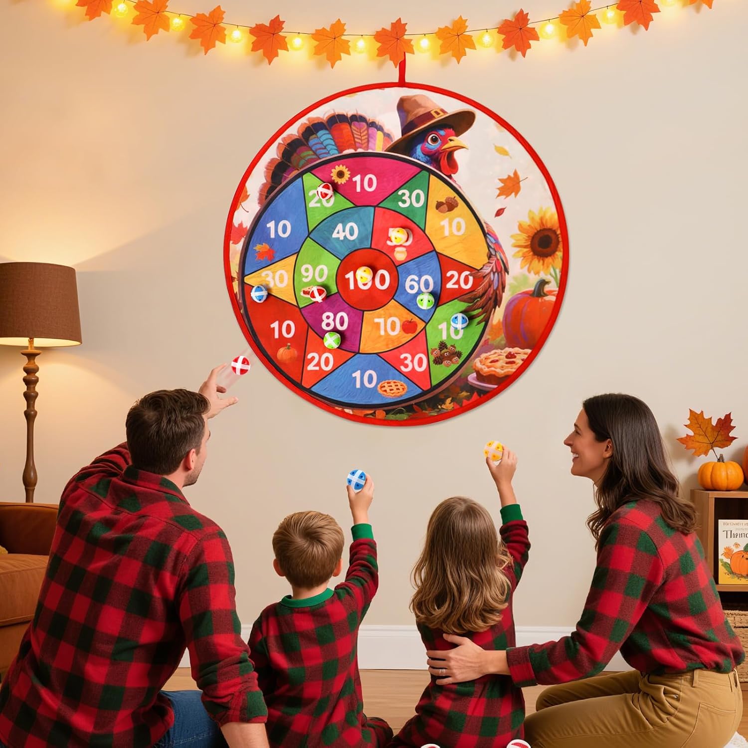 Thanksgiving Special Offer 50% OFF - Turkey Dart Board Game Set