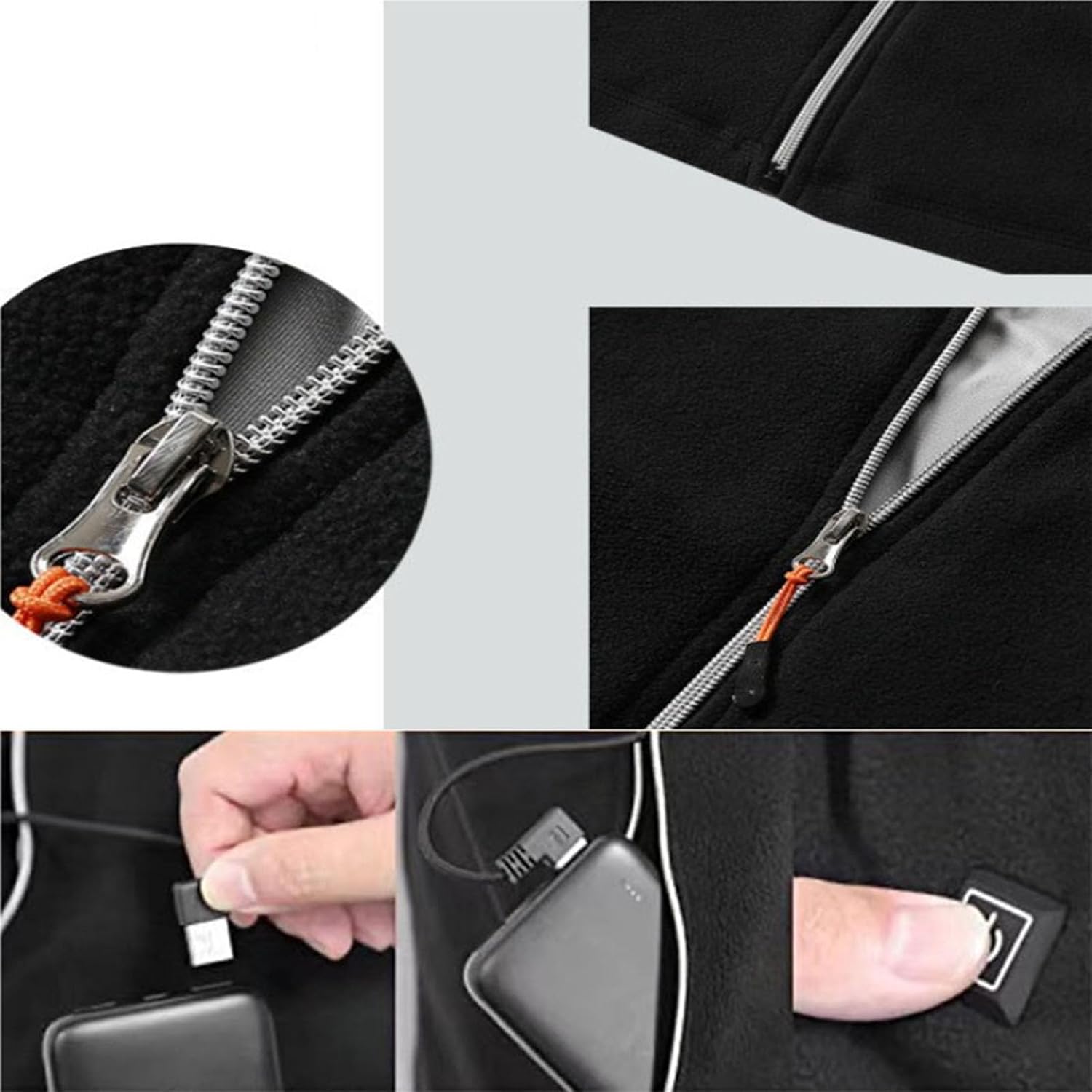 🔥🔥🔥Smart Charging Heating Polar Fleece Vest