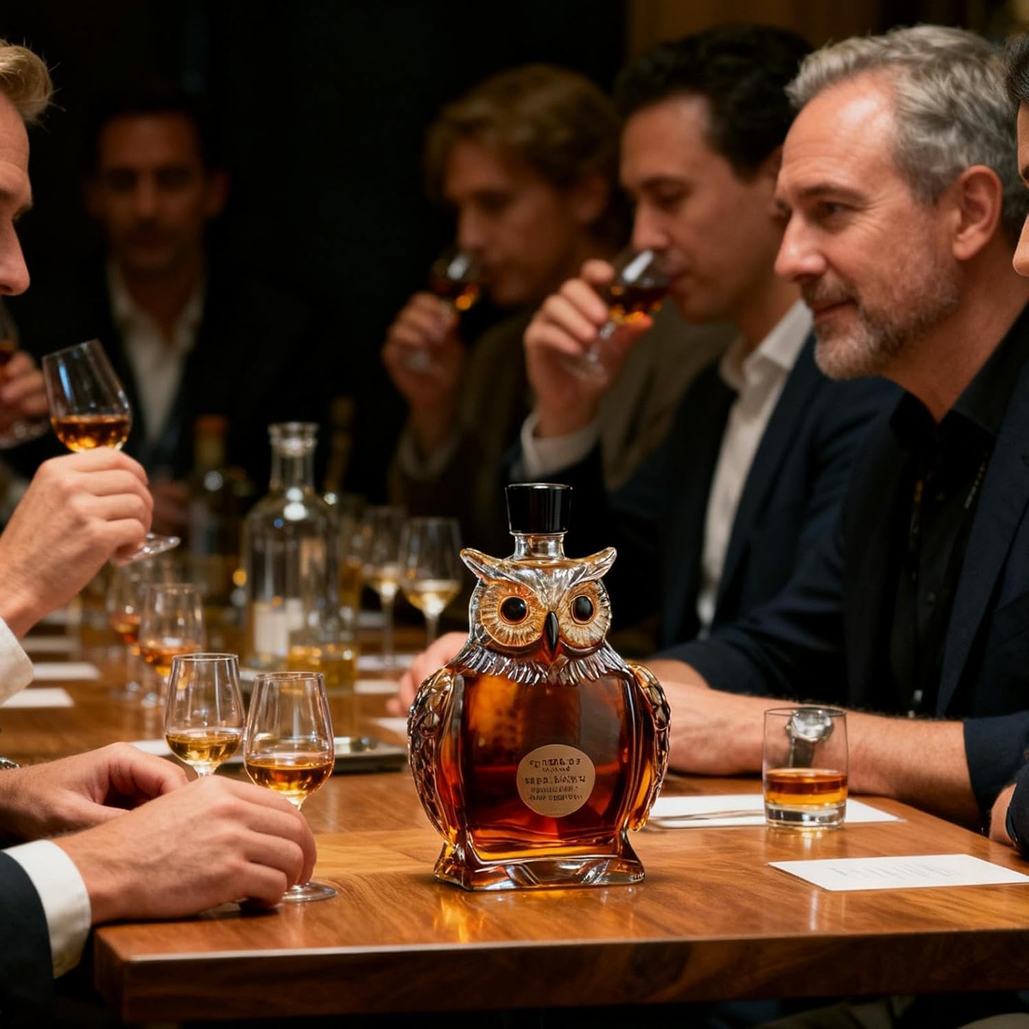 🦉 Owl Whiskey Decanter