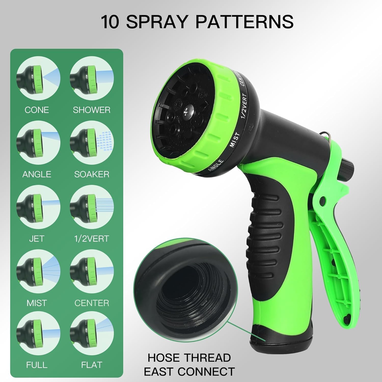 Expandable kink-resistant flexible water hose