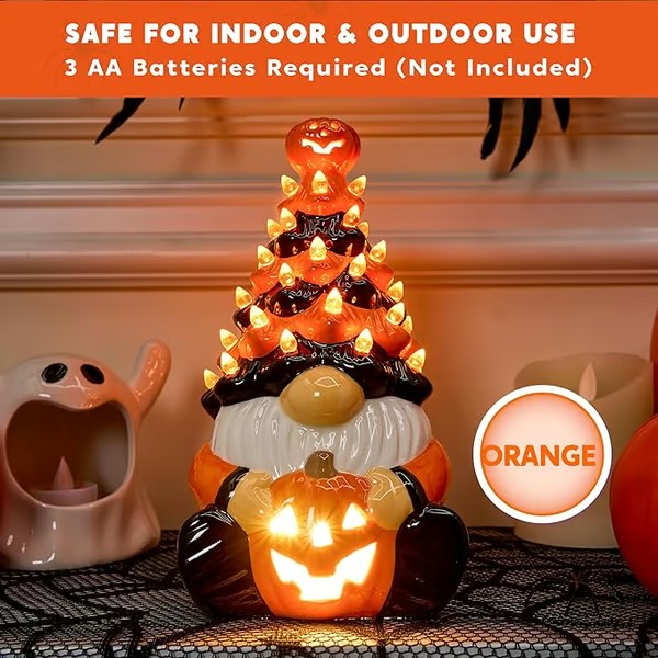 🔥Halloween dwarf decoration with light