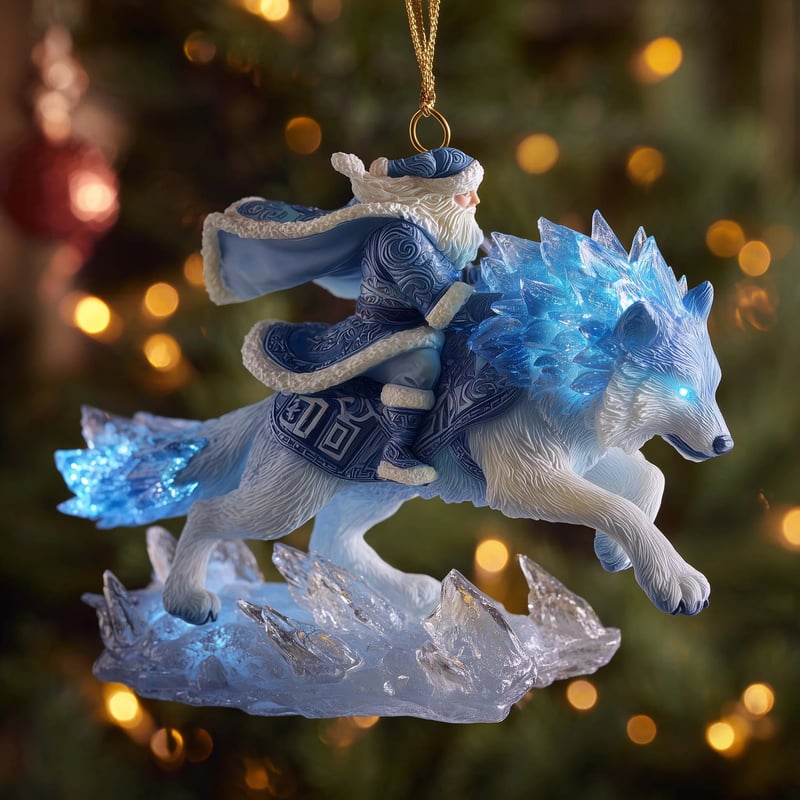 🔥Fantasy Christmas: Santa’s Ride Collection Ornament🎅
