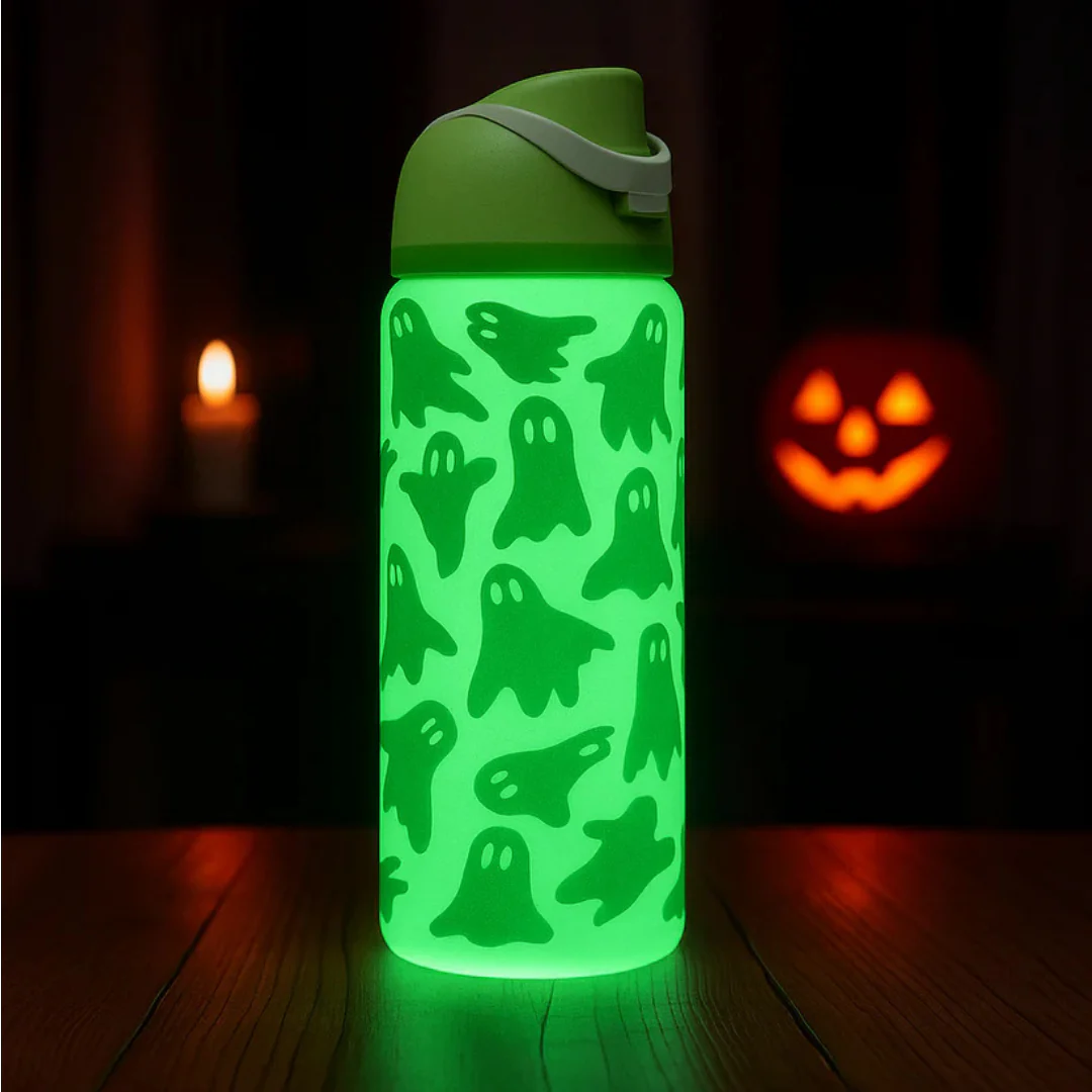 🎃Halloween Limited Edition Release 32oz Free Sip Bottle - Glow In The Dark
