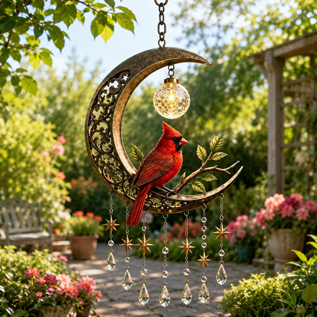 🌙✨ Limited Offer 49% OFF✨ Magic Moon Garden Wind Chime