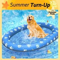 💖Inflatable Dog Swimming Float