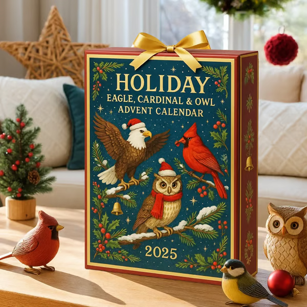 Eagle, Cardinal & Owl Advent Calendar 2025
