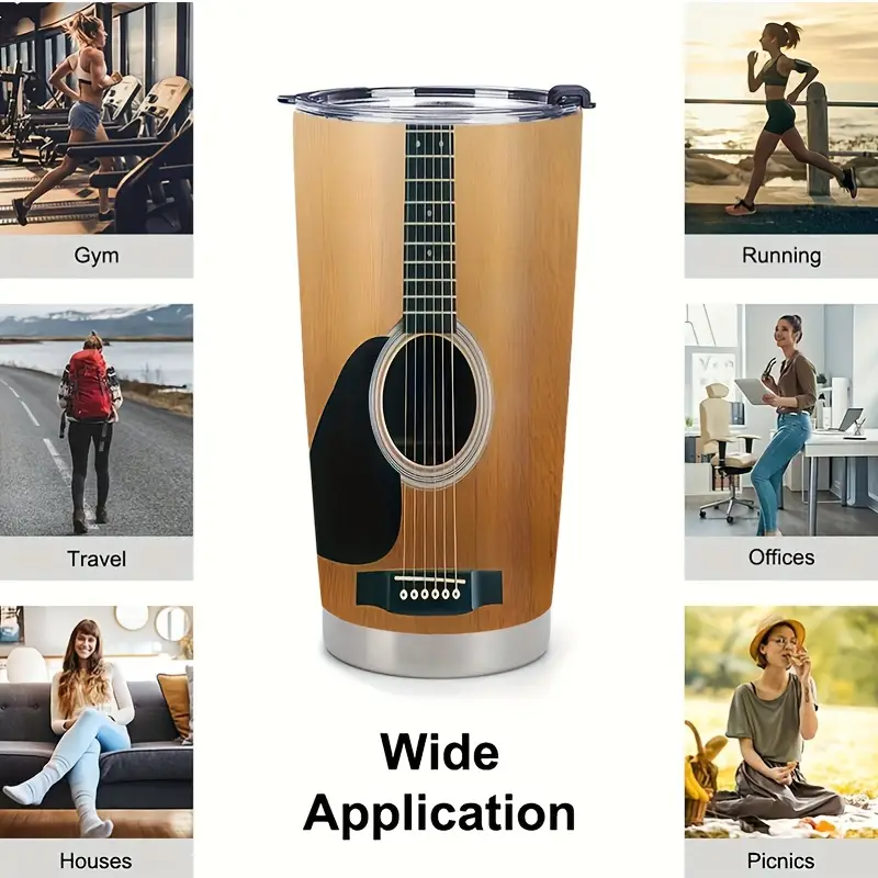 20 oz Guitarist Stainless Steel Coffee Mug