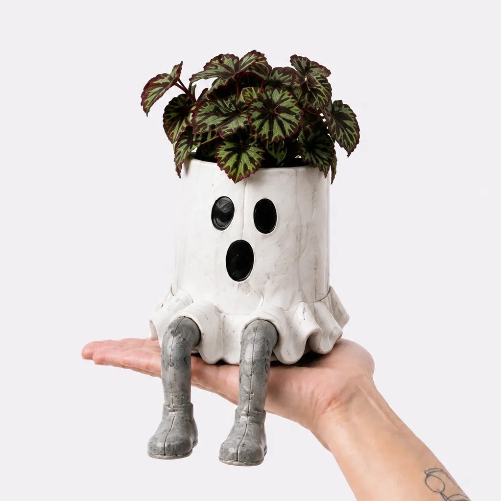🎃 Halloween Legged Planter Decorations