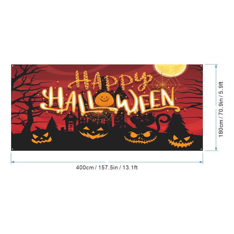🎃 Halloween Garage Door Banner