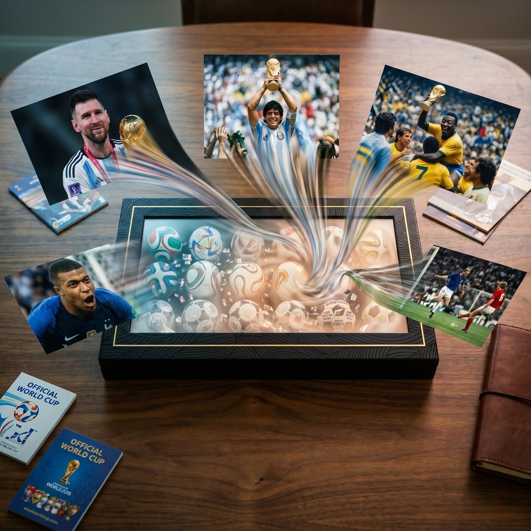 🔥🔥🔥2026 World Cup Sale – 🏆 Handcrafted Mini Soccer Ball Collection (1970–2026)