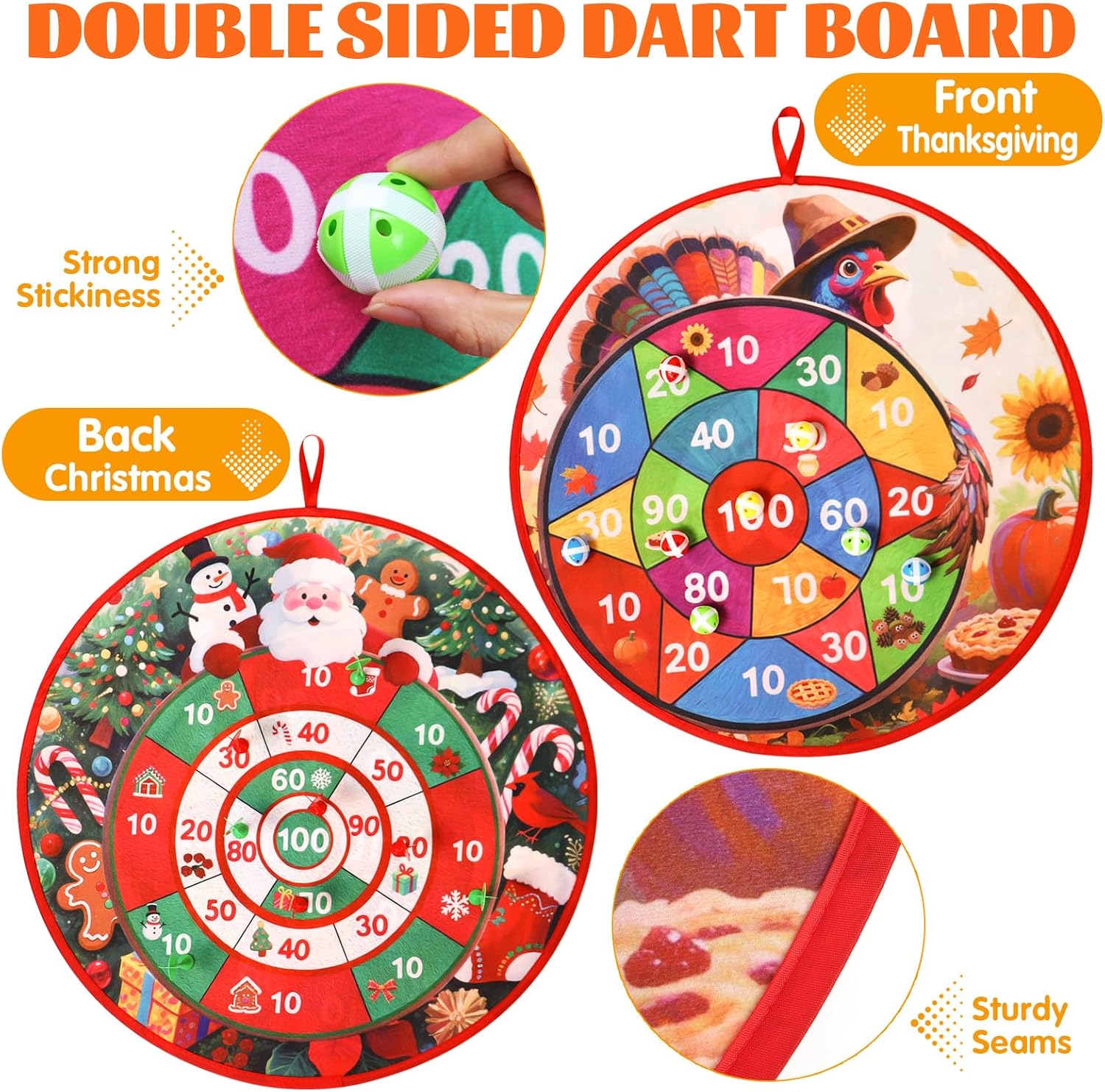 Thanksgiving Special Offer 50% OFF - Turkey Dart Board Game Set