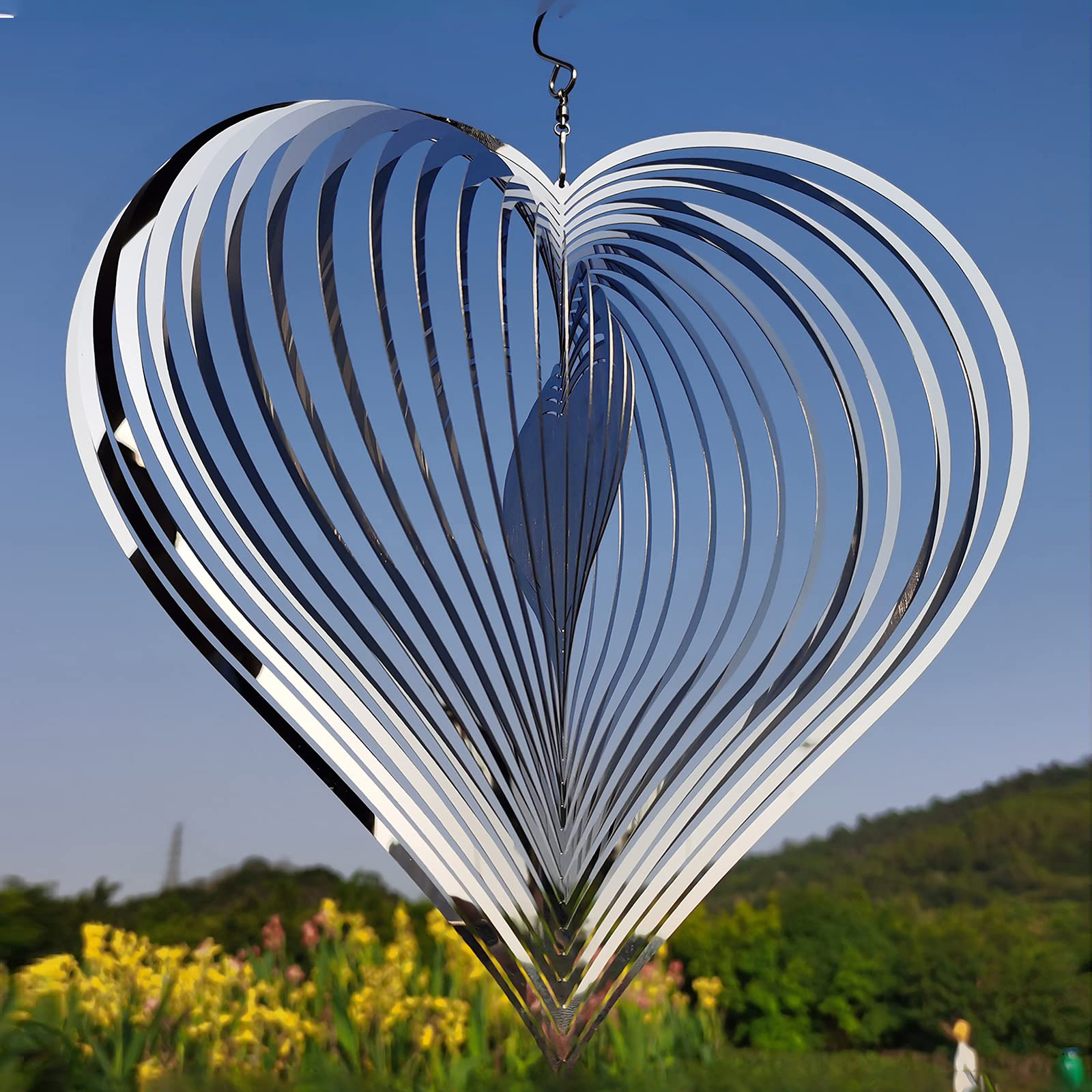 ❤️2025 Valentine's Day Hot Sale-Heart Wind Spinner