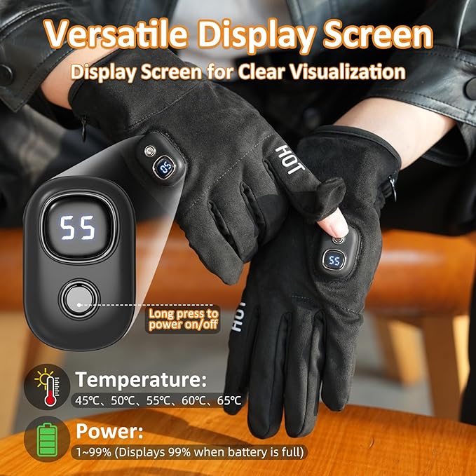 🧤 Warmth Without the Bulk—Smart Heated Gloves for Effortless Winter Comfort