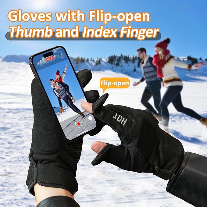 🧤 Warmth Without the Bulk—Smart Heated Gloves for Effortless Winter Comfort