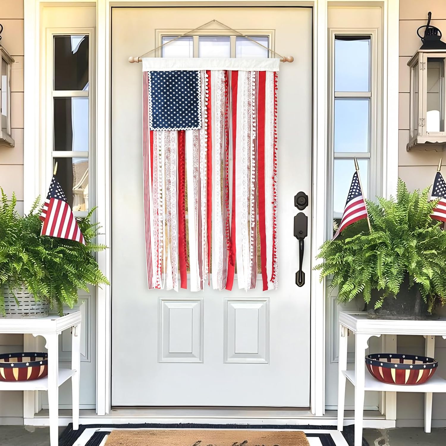 Independence Day Decoration American Flag Banner