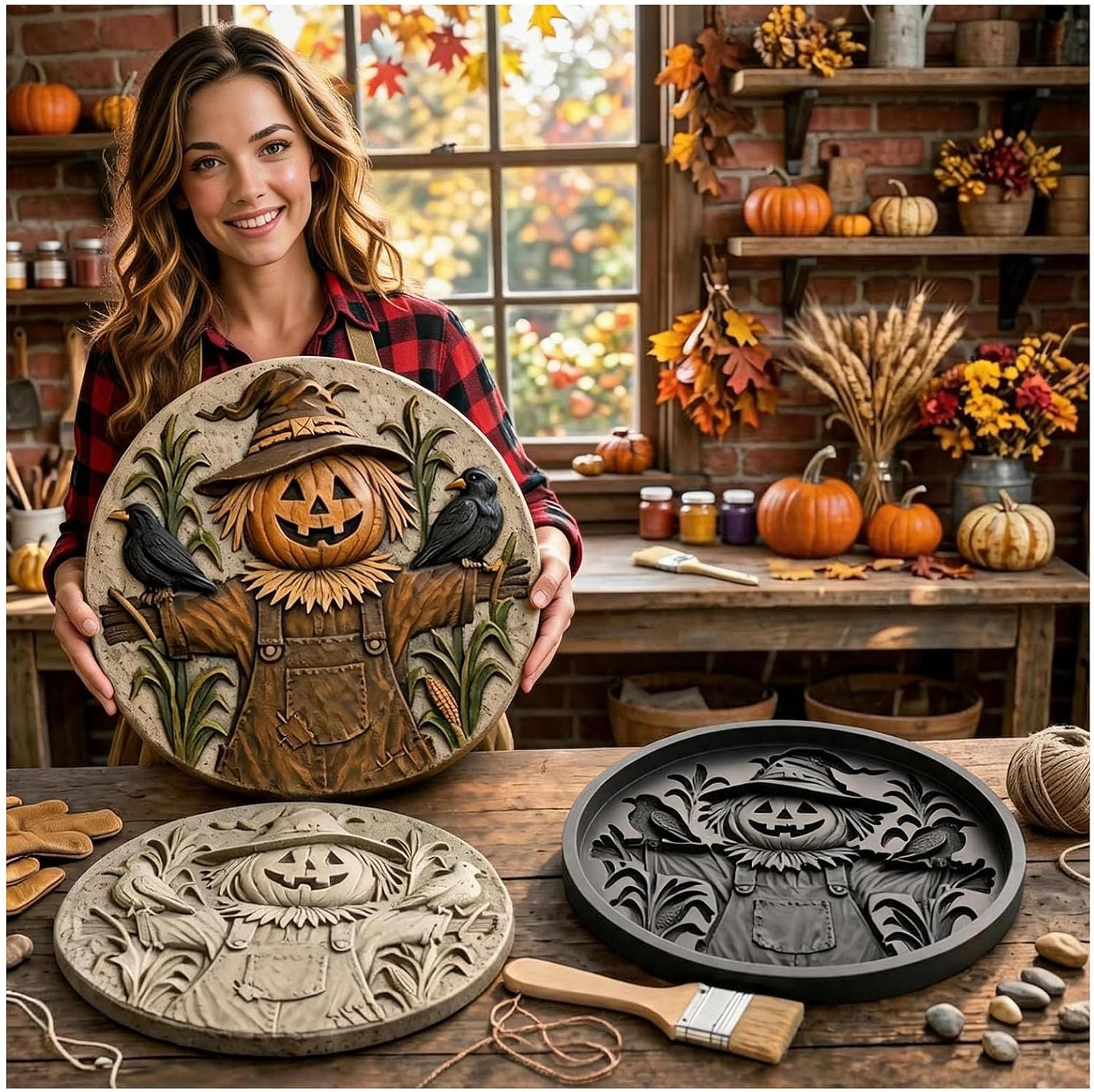 🎃 DIY Halloween Pumpkin Mold