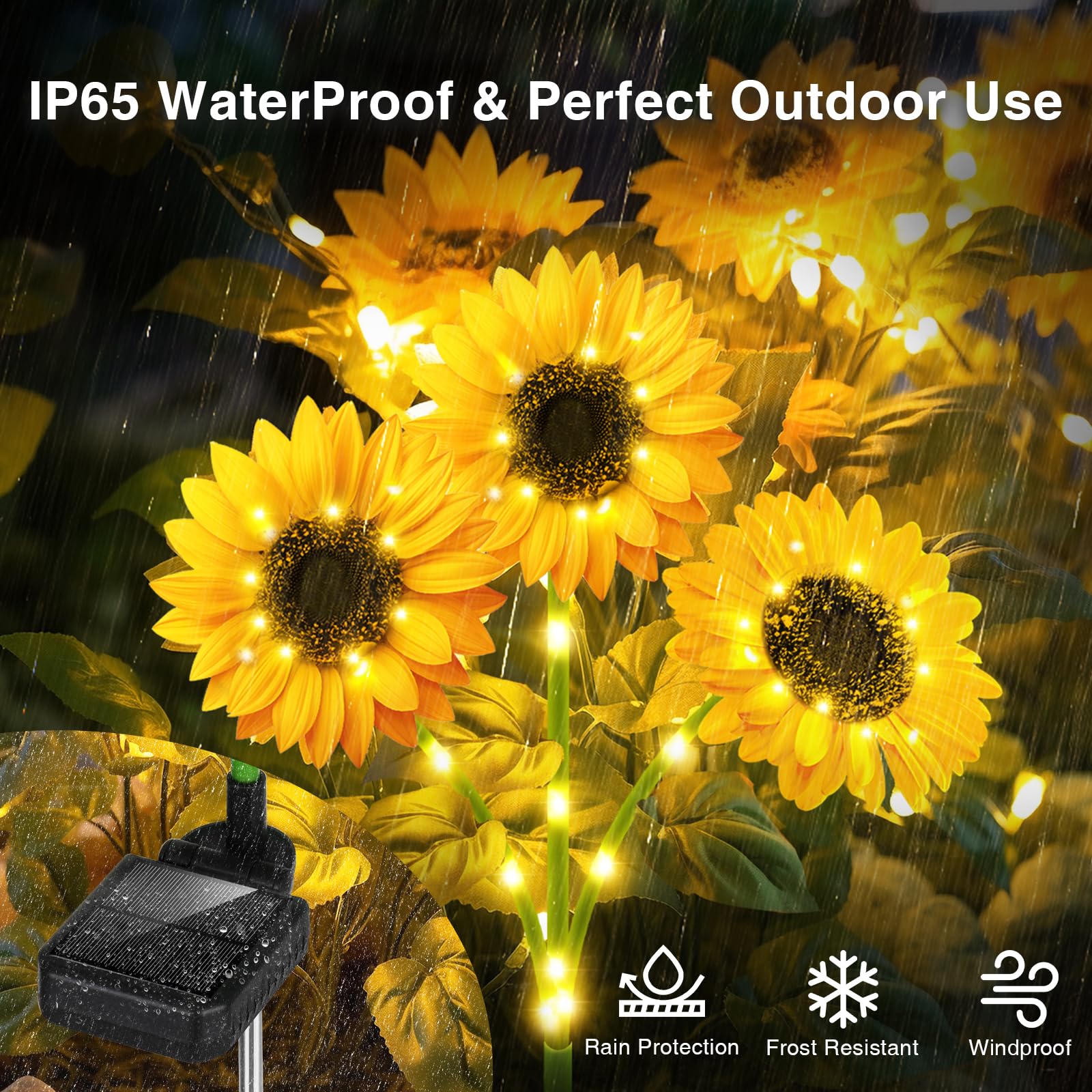 Solar Lights Outdoor Garden Decor