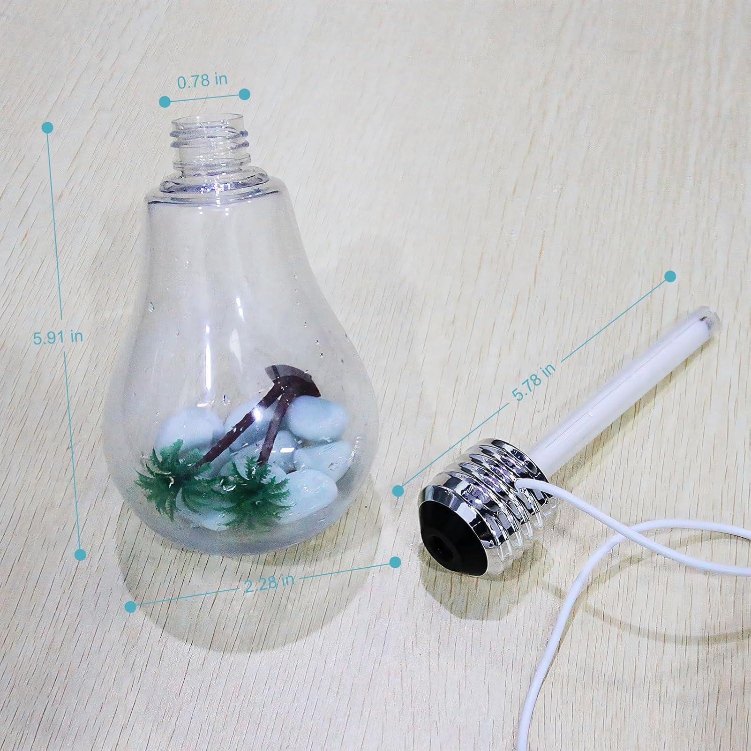 🎁USB Charging Light Bulb Humidifier