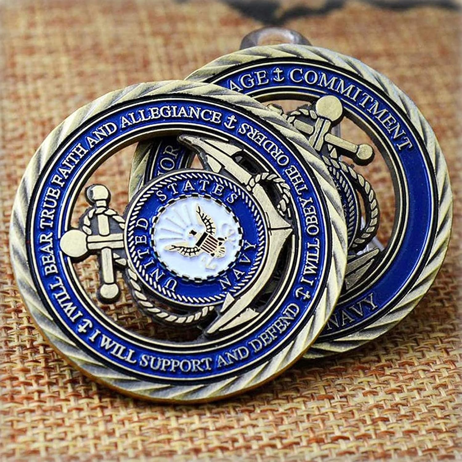 U.S. Military Challenge Coin - Thank You For Our Freedom Coin