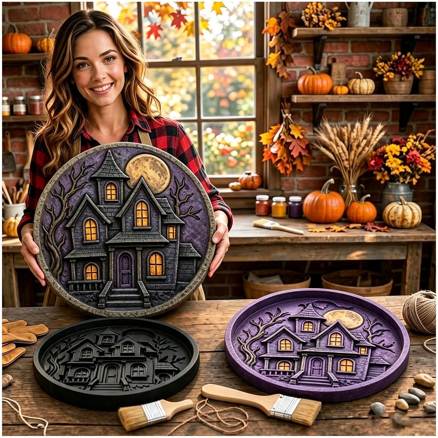 🎃 DIY Halloween Pumpkin Mold