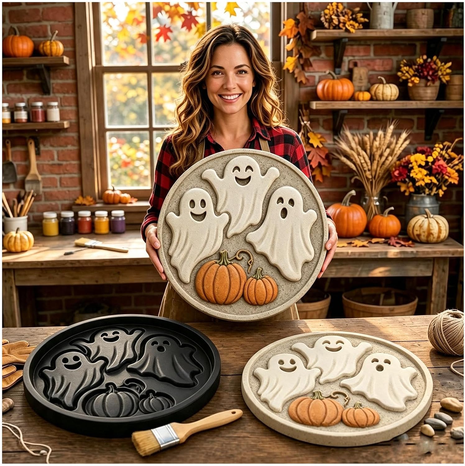 🎃 DIY Halloween Pumpkin Mold
