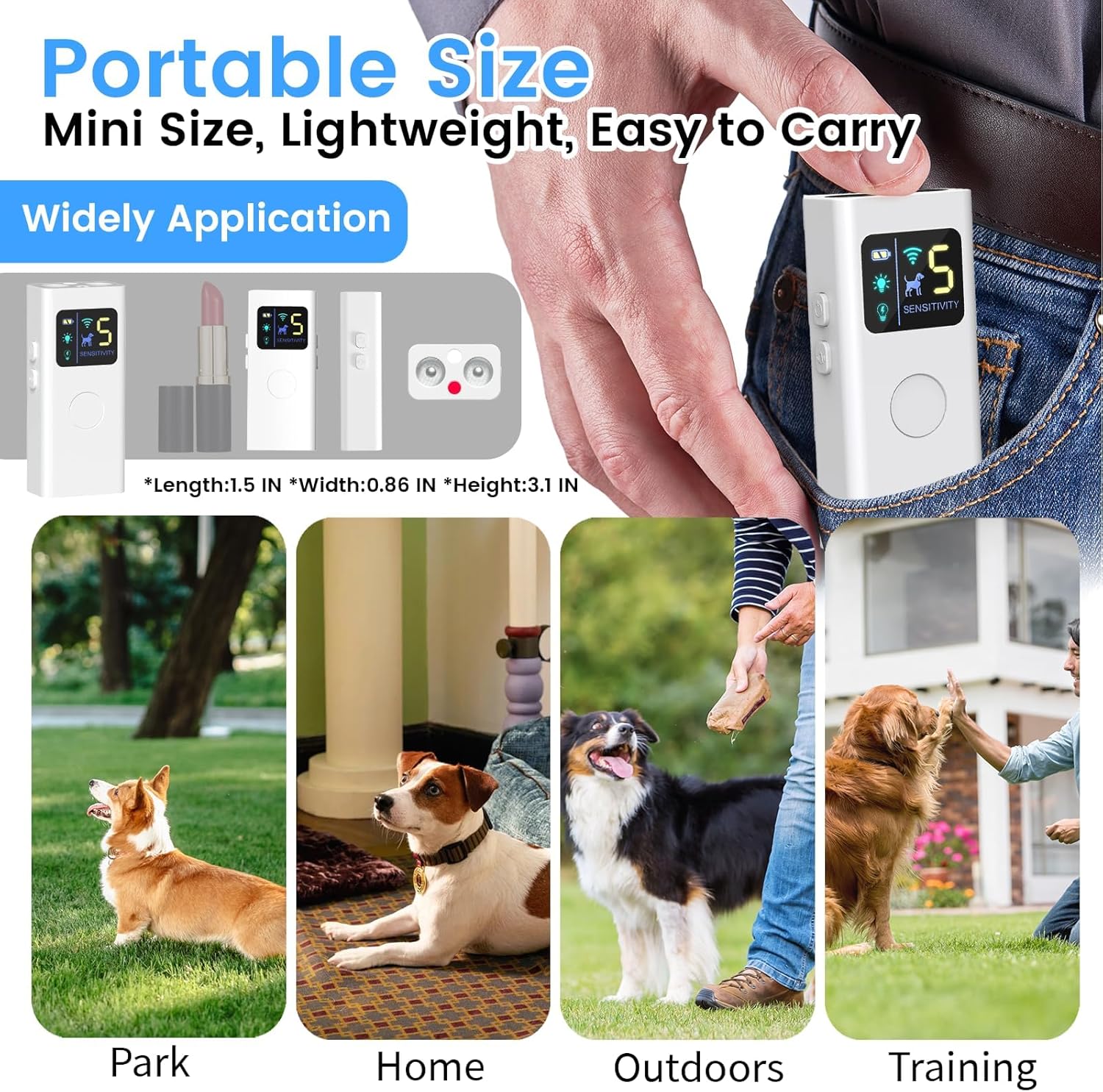 Dog Bark Deterrent Devices Safe for Human & Dogs