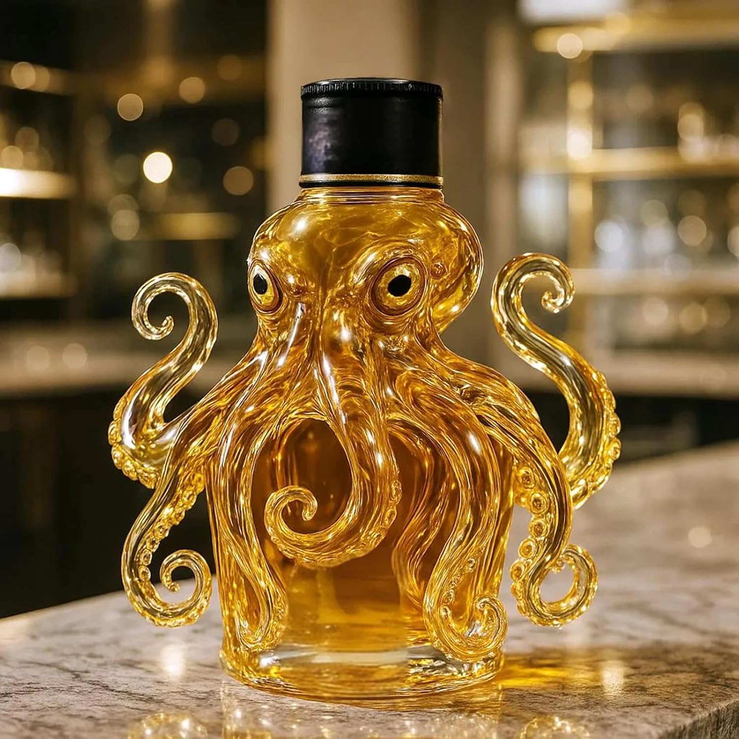 ✨LAST DAY 49% OFF🔥 - 🎁Octopus Whiskey Bottle