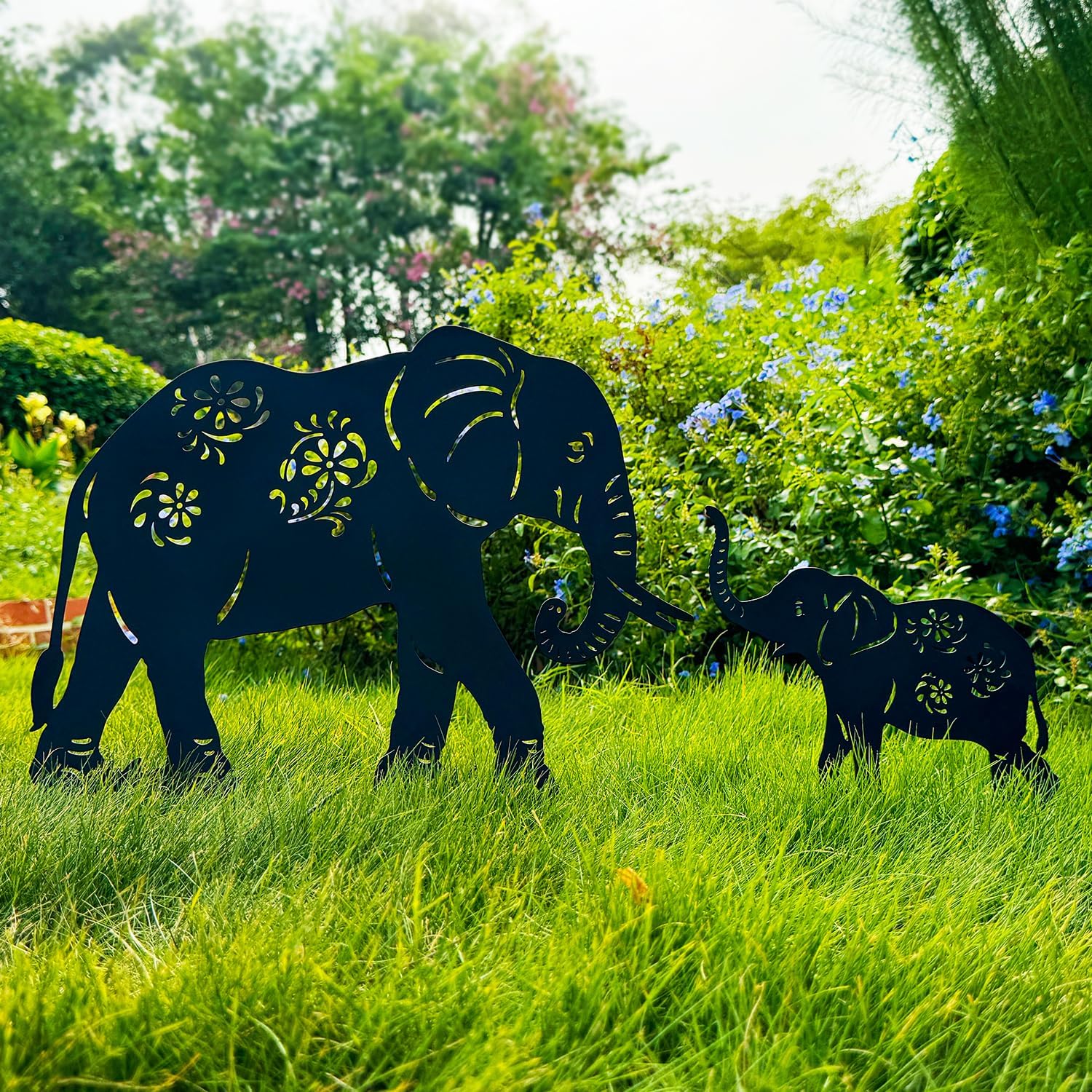 Animal Series Metal Decor for Outside Garden