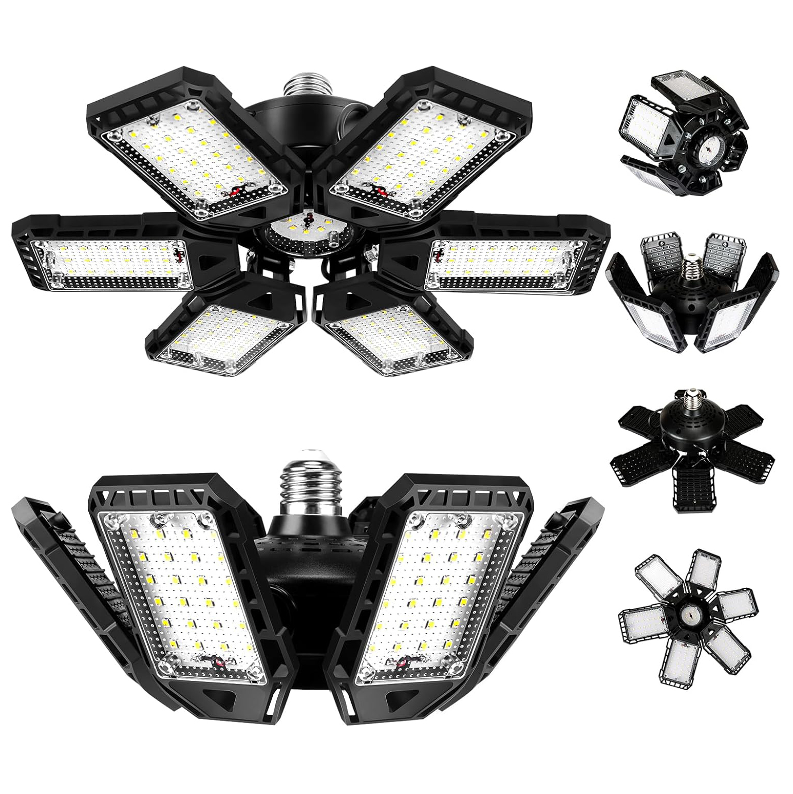 360° no dead corners Super Bright LED Garage Lights