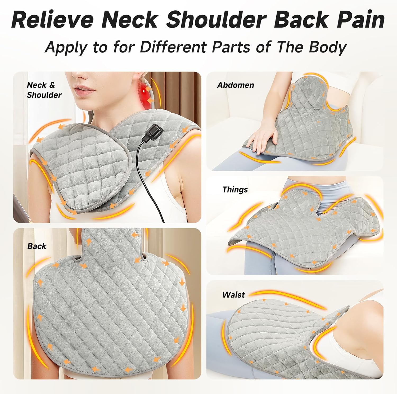 Red Light Therapy for Body Shoulder Heating Pad