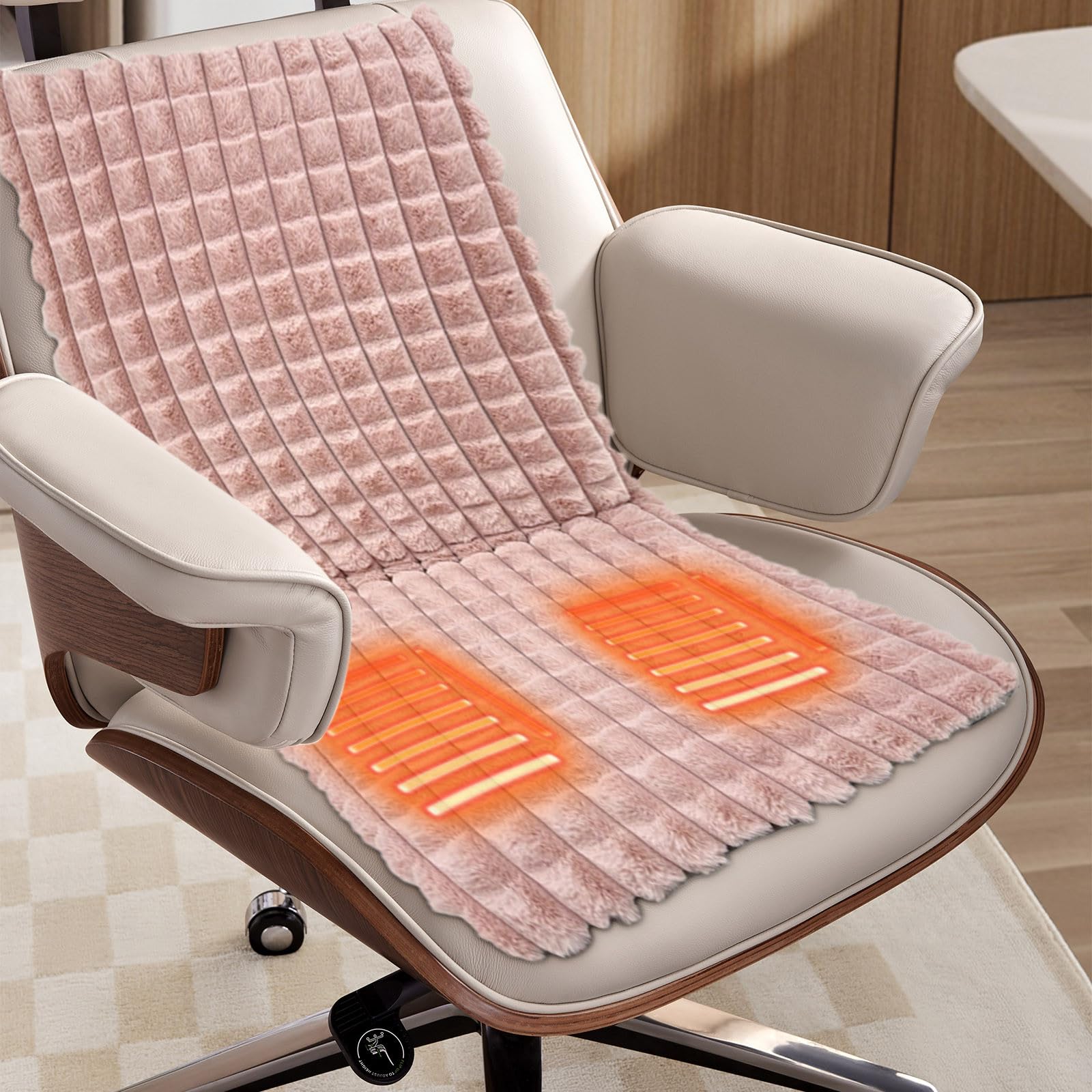 Rechargeable Heating Pad for Office Chair Car Seat