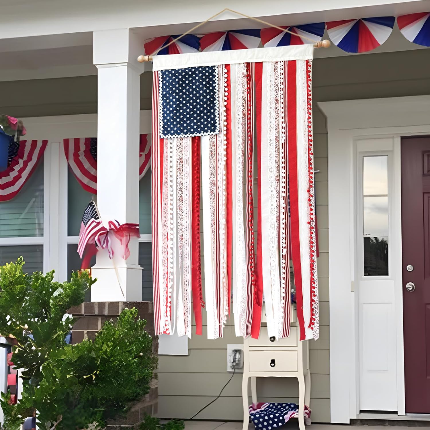 Independence Day Decoration American Flag Banner