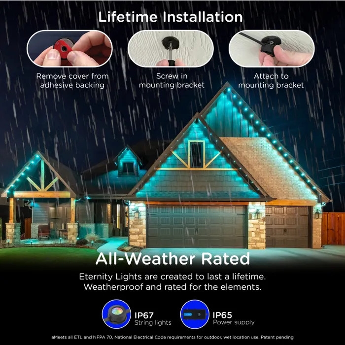 ✨Hot Sale 49% OFF -- Permanent Outdoor Lights
