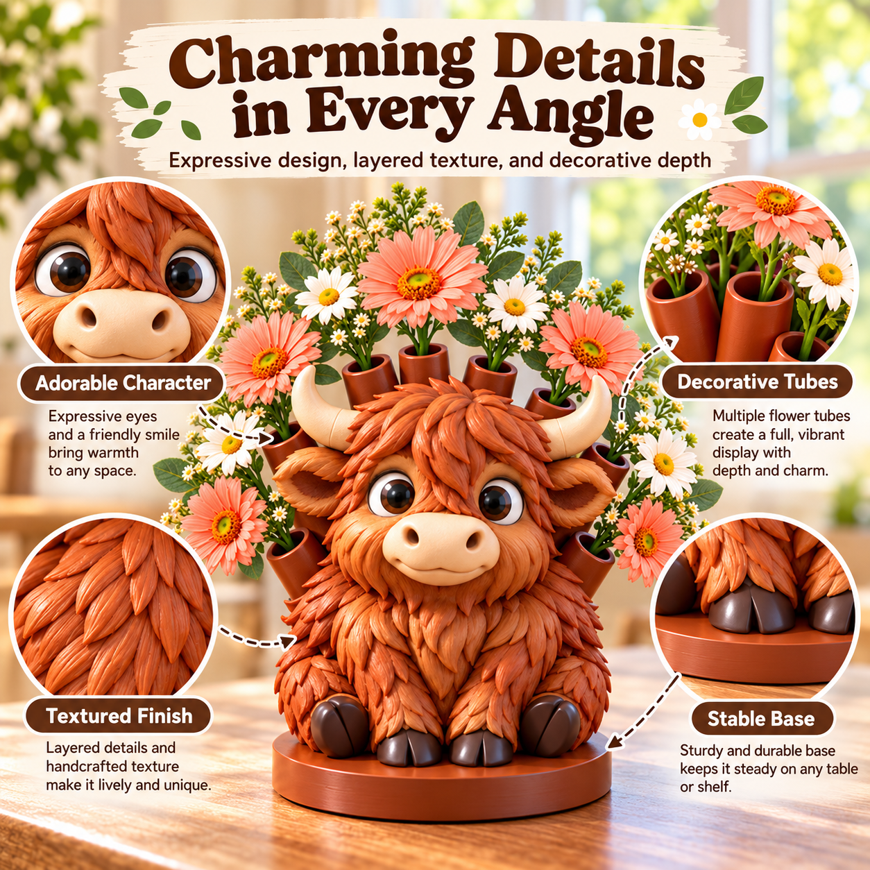 Whimsical Animal Decorative Holder