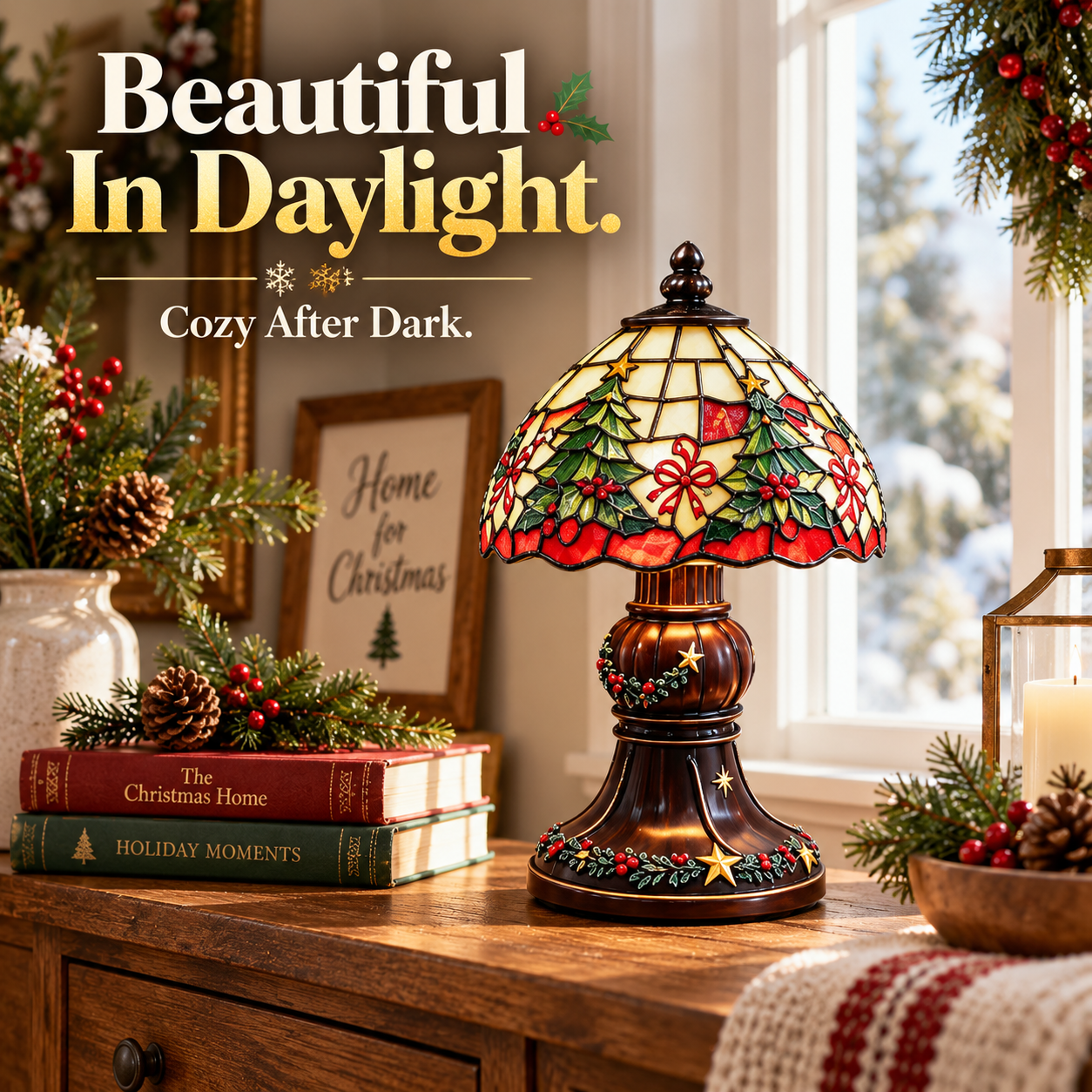 Nostalgic Christmas Table Lamp