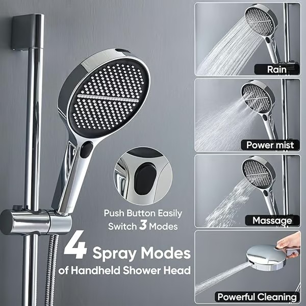 🏆Flash Sale⚡ 50K+ SOLD! Almost Gone-💥💥2025 New Product 💥High-End Pressurized Large Panel Shower Head
