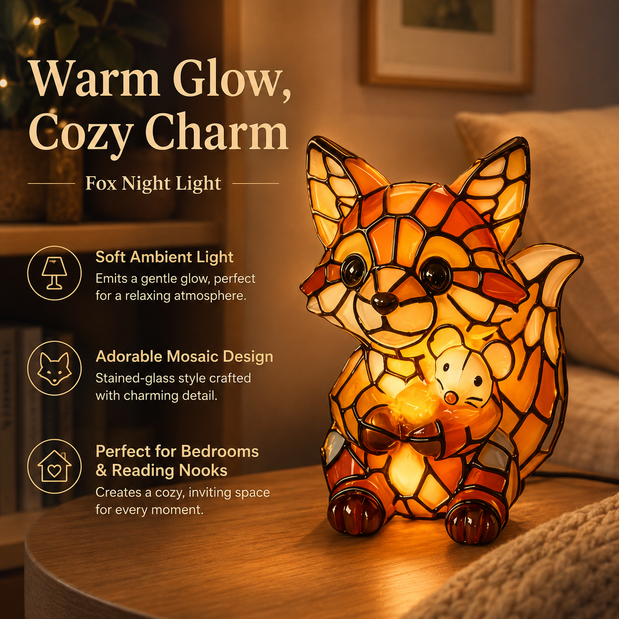 🦊 Animal Series Night Lights