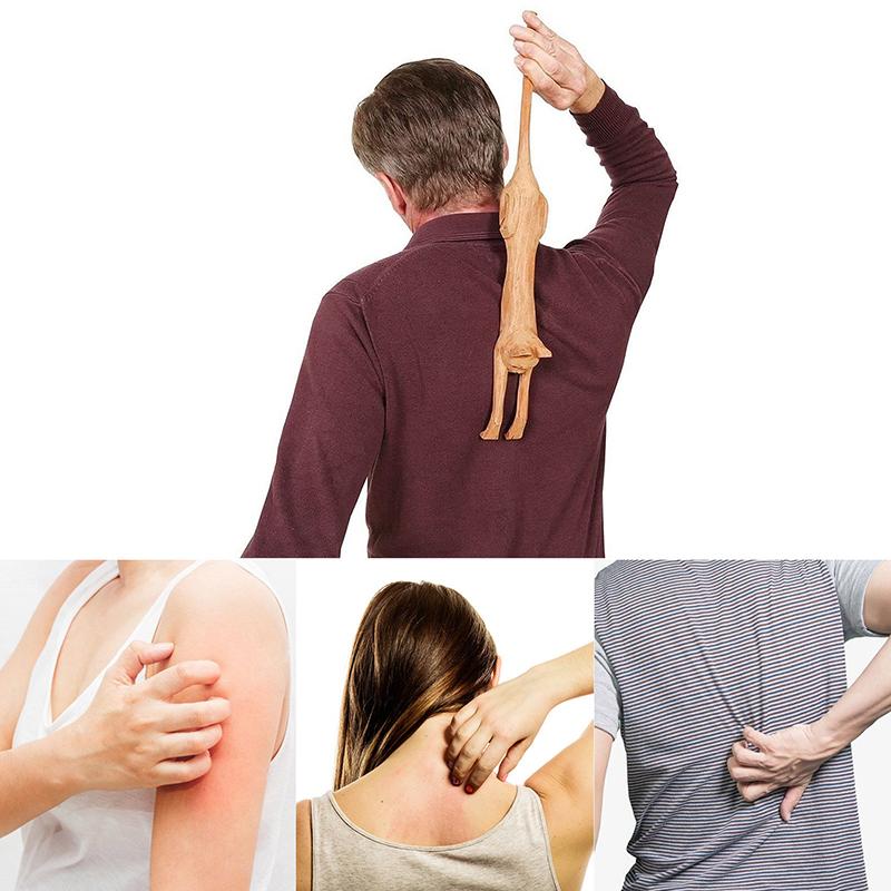 🐱✨ Cat-Shaped Wooden Back Scratcher (Your Cozy, Independent Itch Helper!) ✨🐱