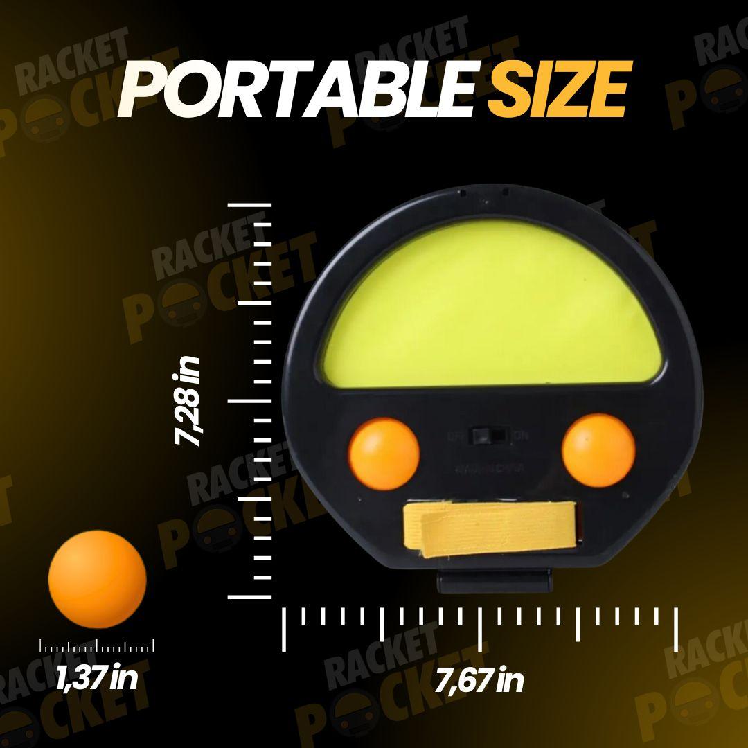 Racket-Pocket Catch Game