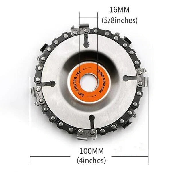 🛠️Chain saw blades for angle grinders