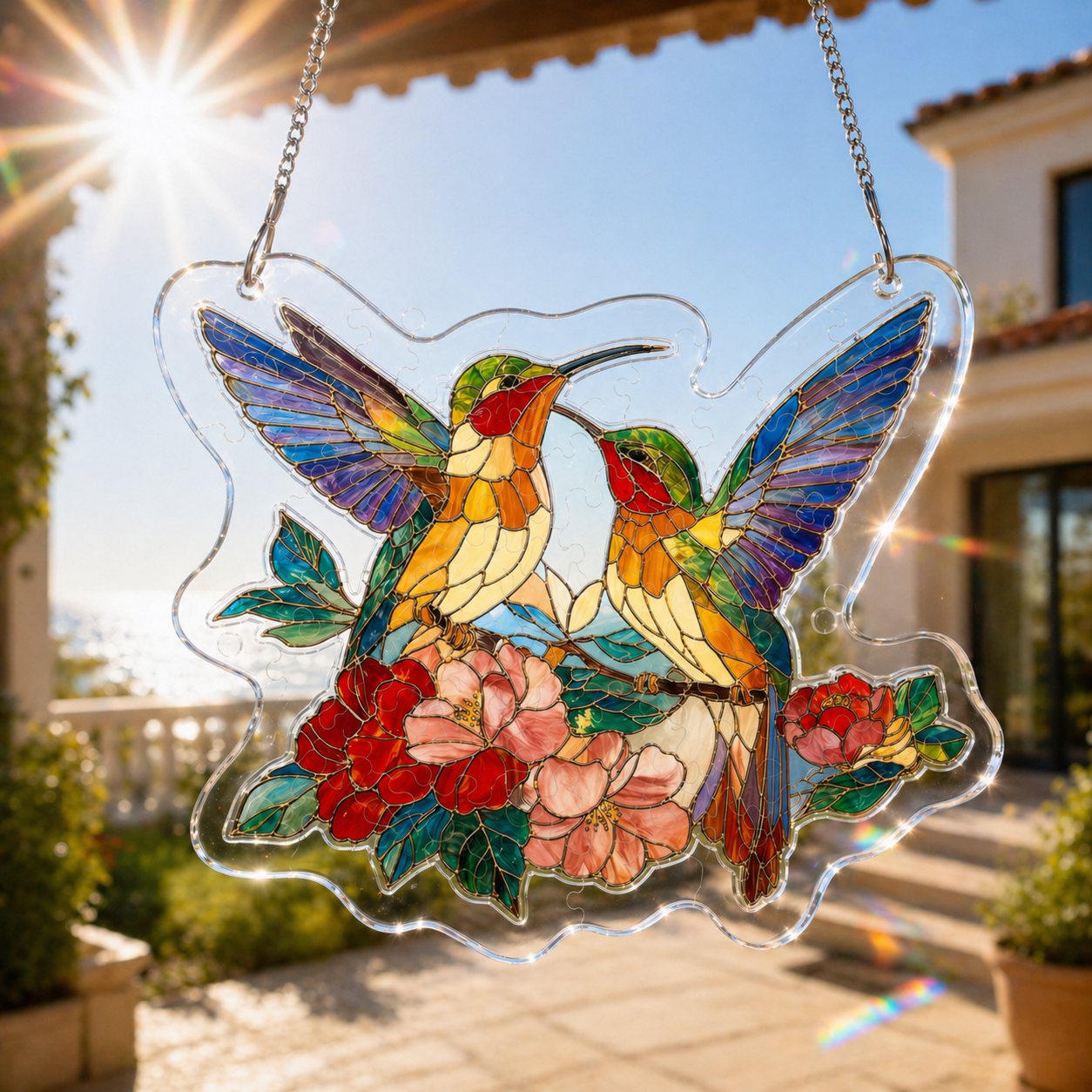 🔥LAST DAY 50% OFF - 🧩Acrylic Jigsaw Puzzle Suncatcher