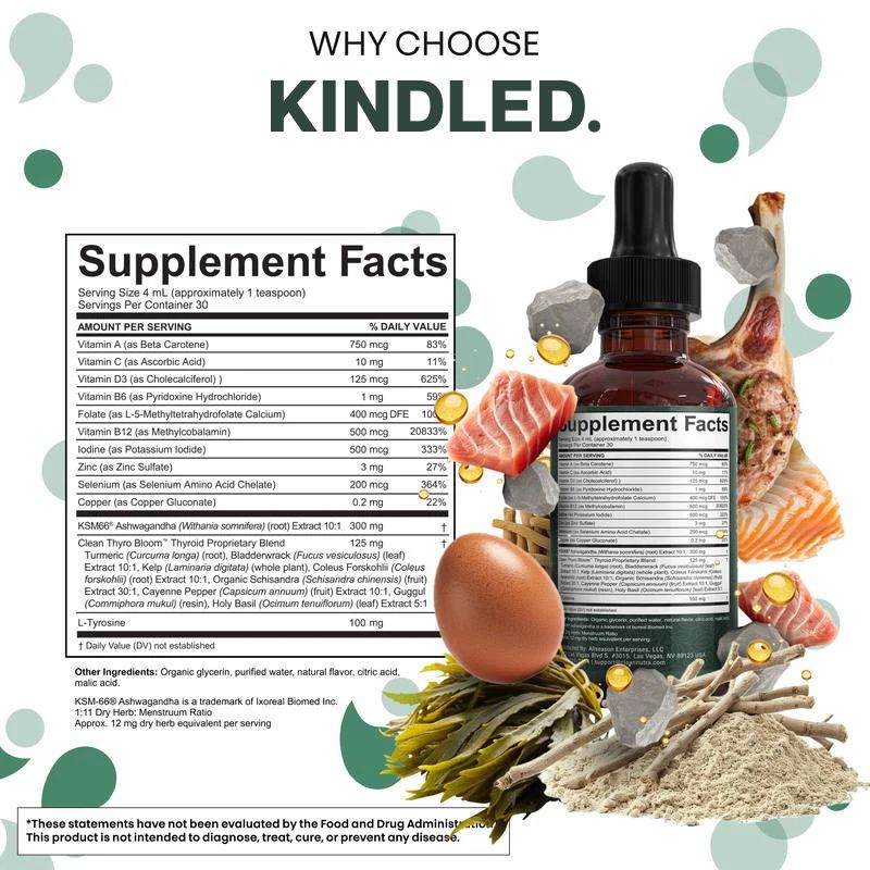 Liquid thyroid support supplement product image 7
