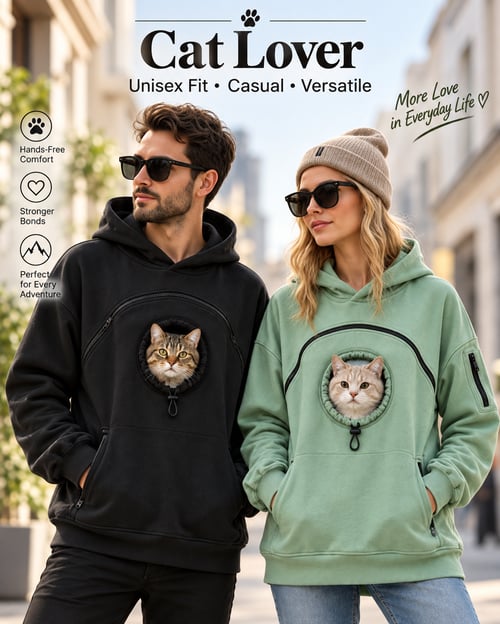 Pet Carrier Hoodie