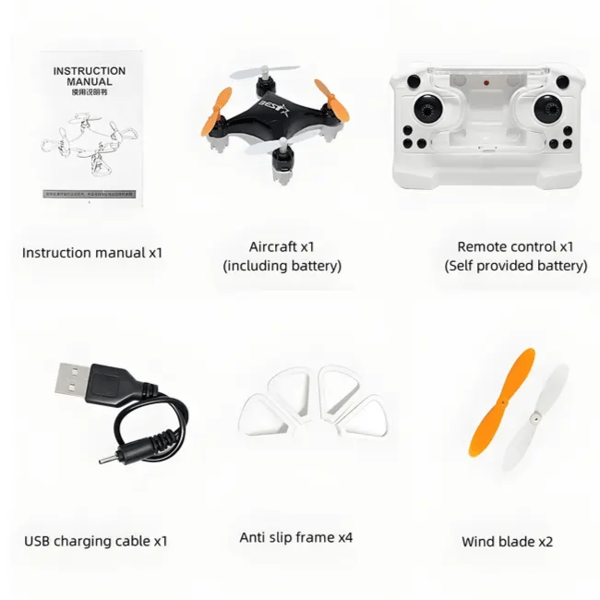 Mini Drone: Beginner-Friendly Stunt Flyer with 360° Maneuver & Intuitive Controls
