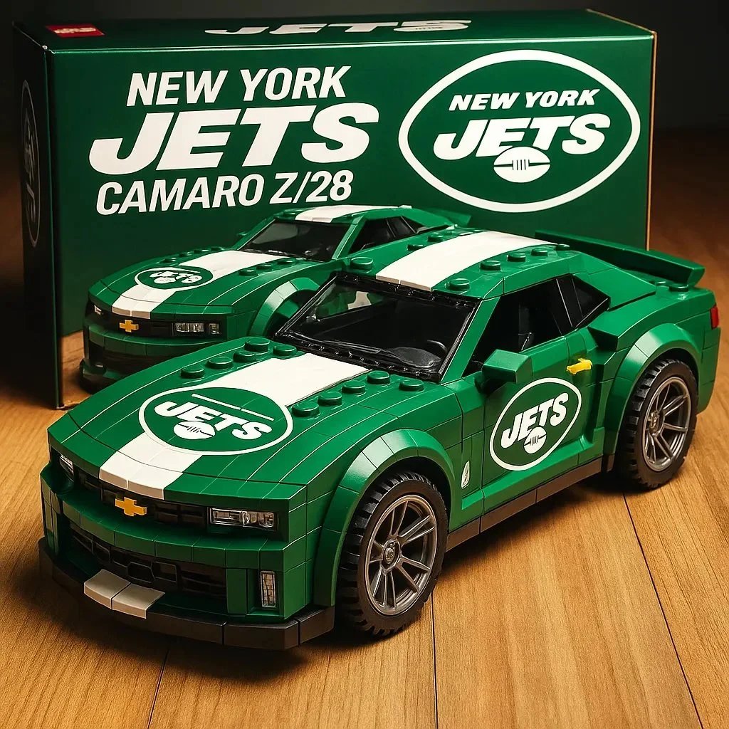 🔥Limited Edition🏈Football Team Camaro Z/28 Building Block