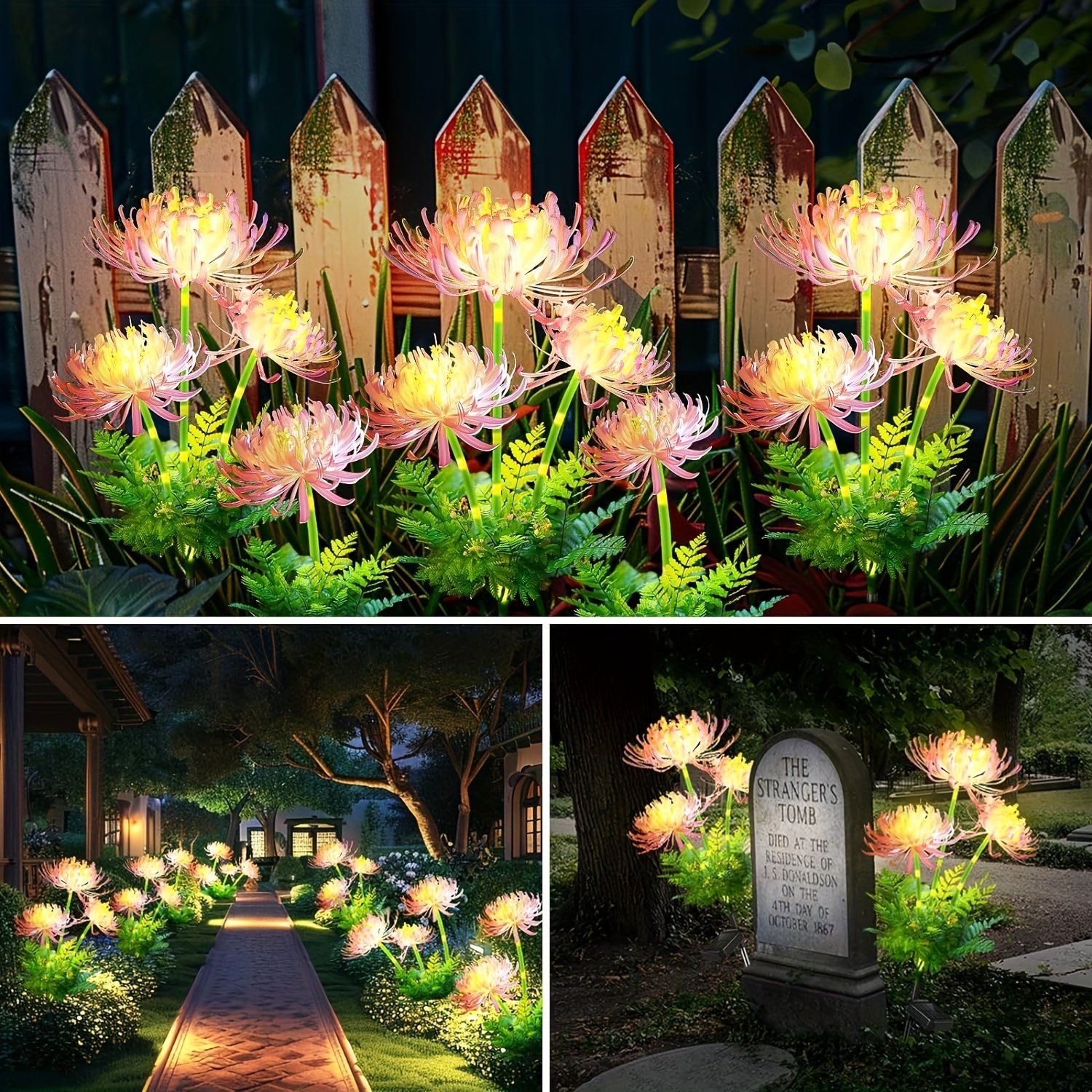 🌸Waterproof Solar Lycoris Radiata Stake Lights
