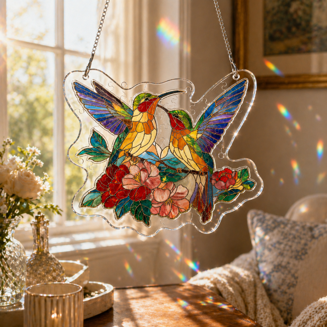 🔥LAST DAY 50% OFF - 🧩Acrylic Jigsaw Puzzle Suncatcher