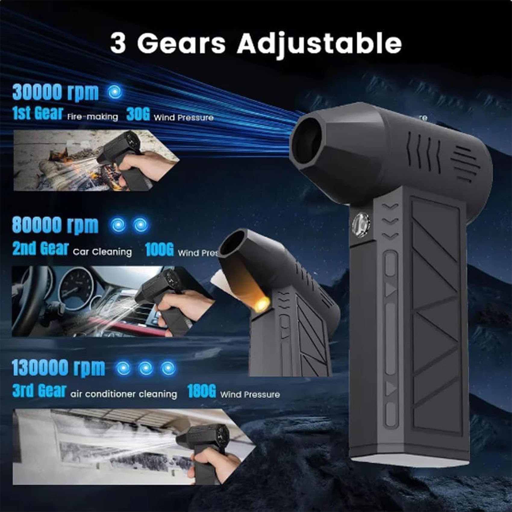 🔥 Hot Sale | Welnax™ LED Snow Turbo Blower