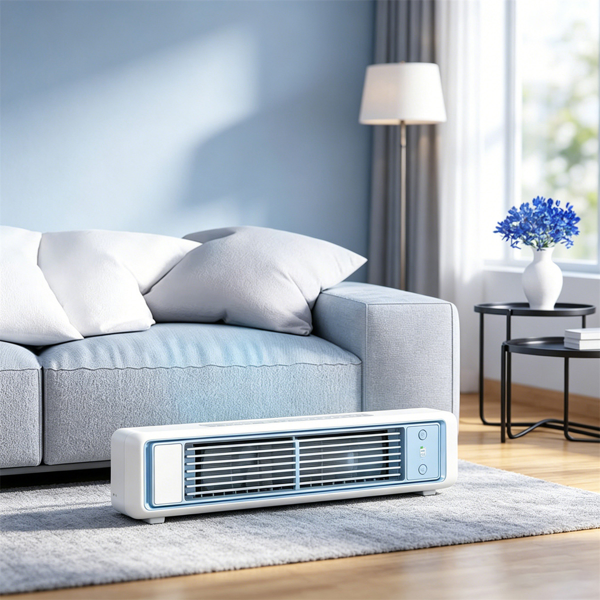 Portable Quiet Oscillating Tower Fan with Remote